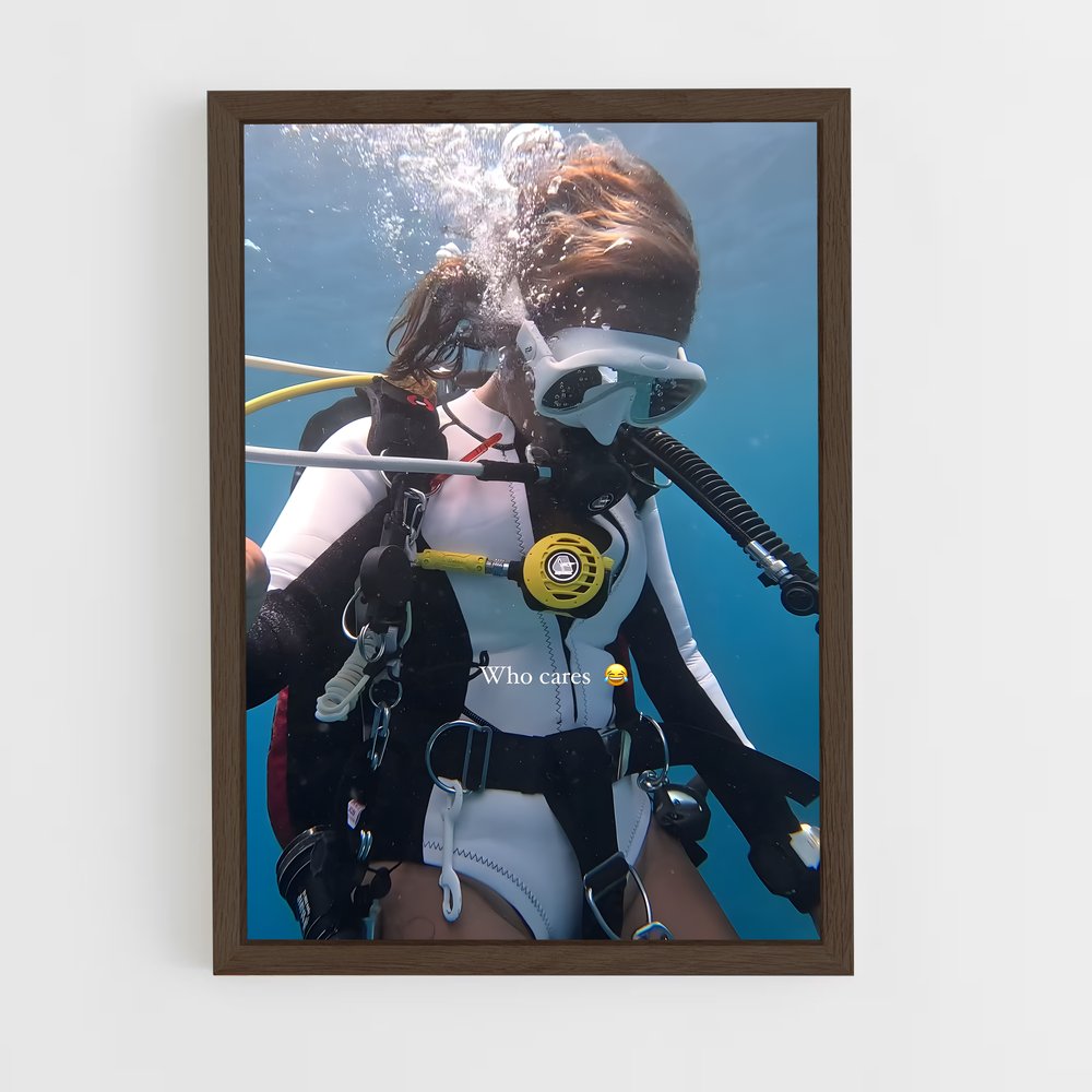 Poster Scuba de diving – affiche Plongée sous-marine (vue 5)
